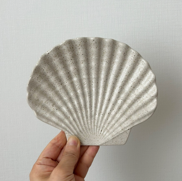 Scallop Side Plate 3 Colours 16cm