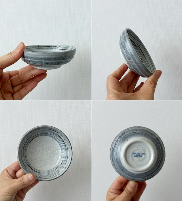 Sayaka Clear Ceramic Bowl 2 Sizes 9cm / 13cm