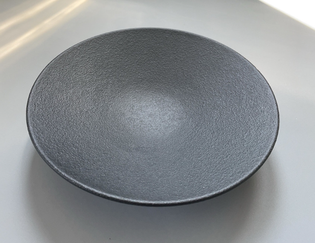 Matte Dinner Plate Black 24cm