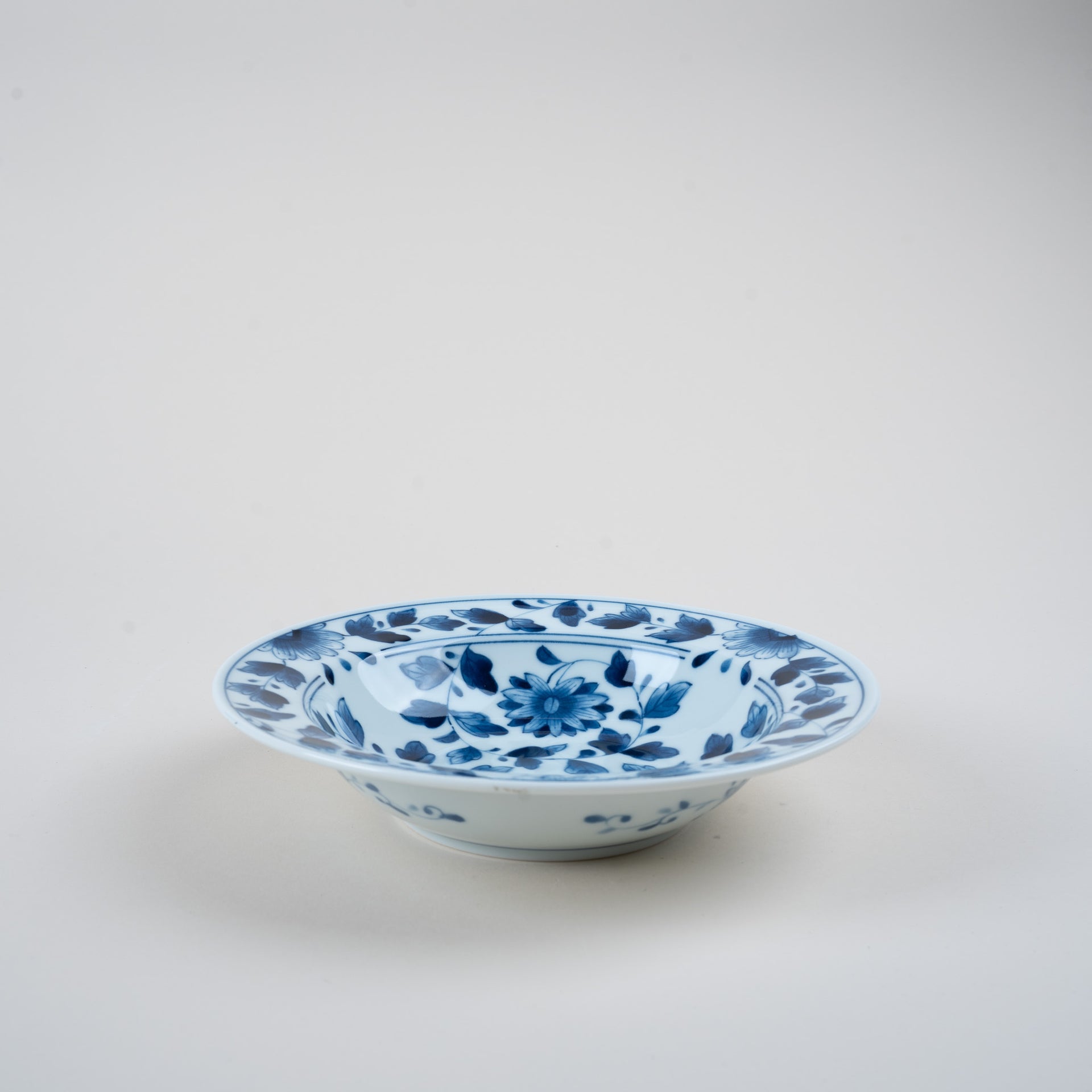 Blue Flower Pasta Bowl 21cm