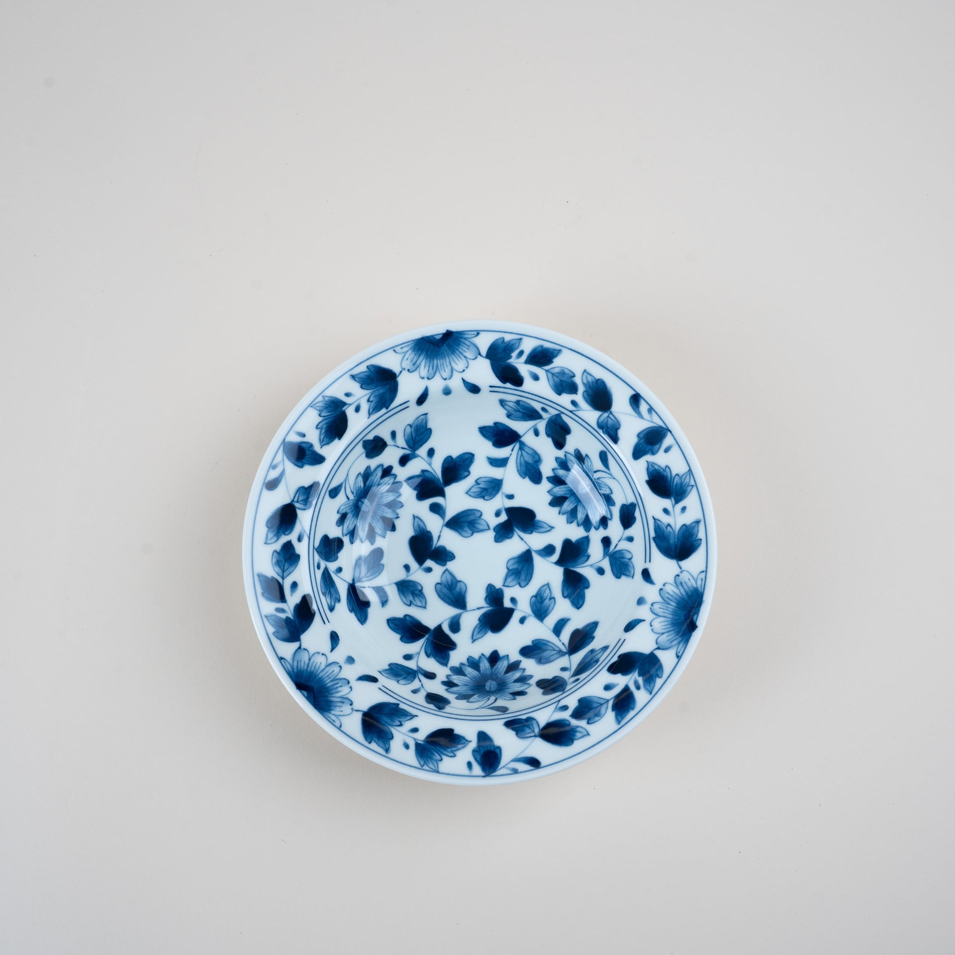 Blue Flower Pasta Bowl 21cm