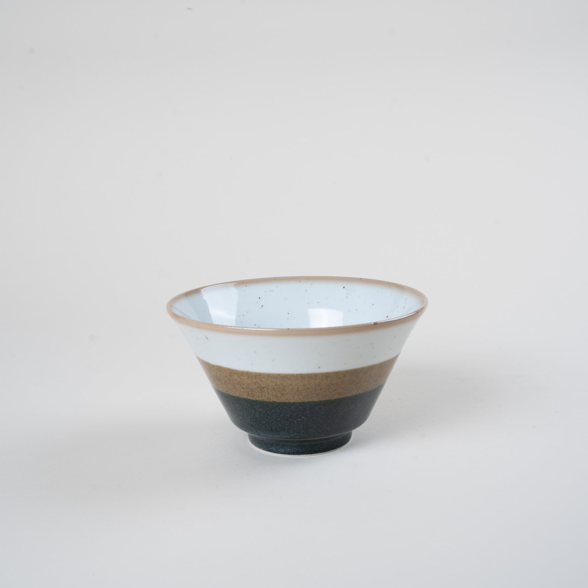 Mono Natural Stripe Noodle Bowl 16.7cm
