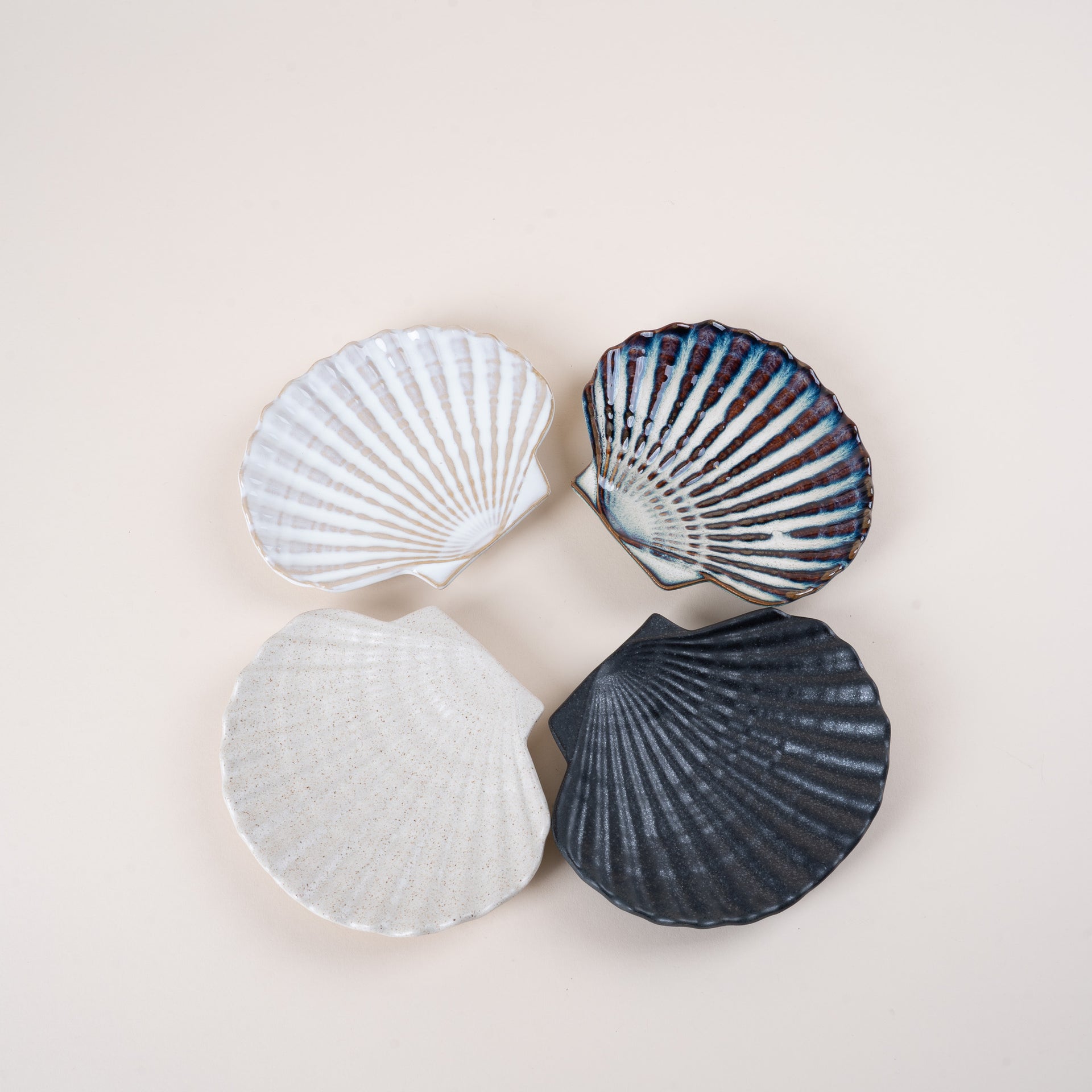 Scallop Side Plate 4 Colours 16cm