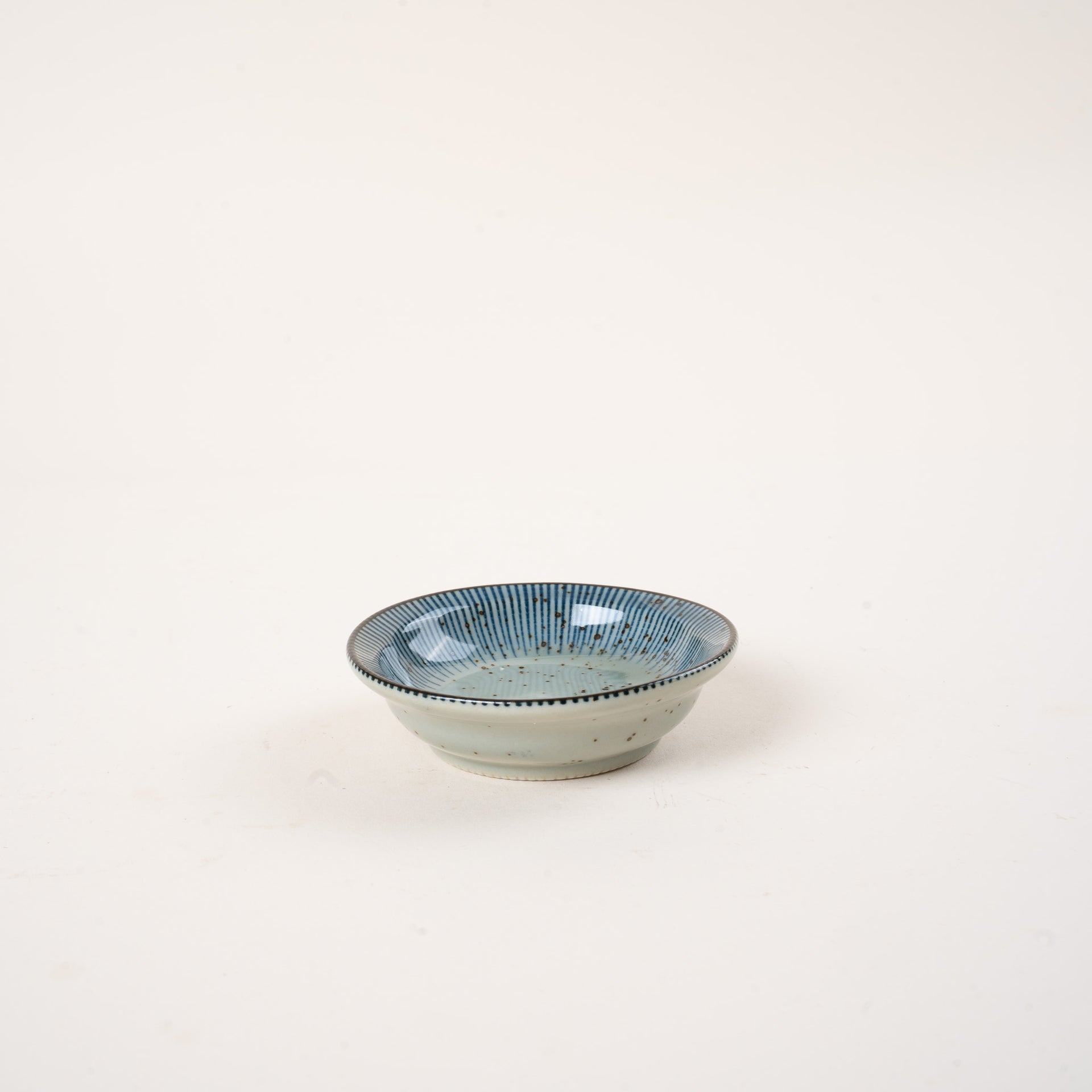 Dangcho Striped Round Sauce Bowl 8.7cm
