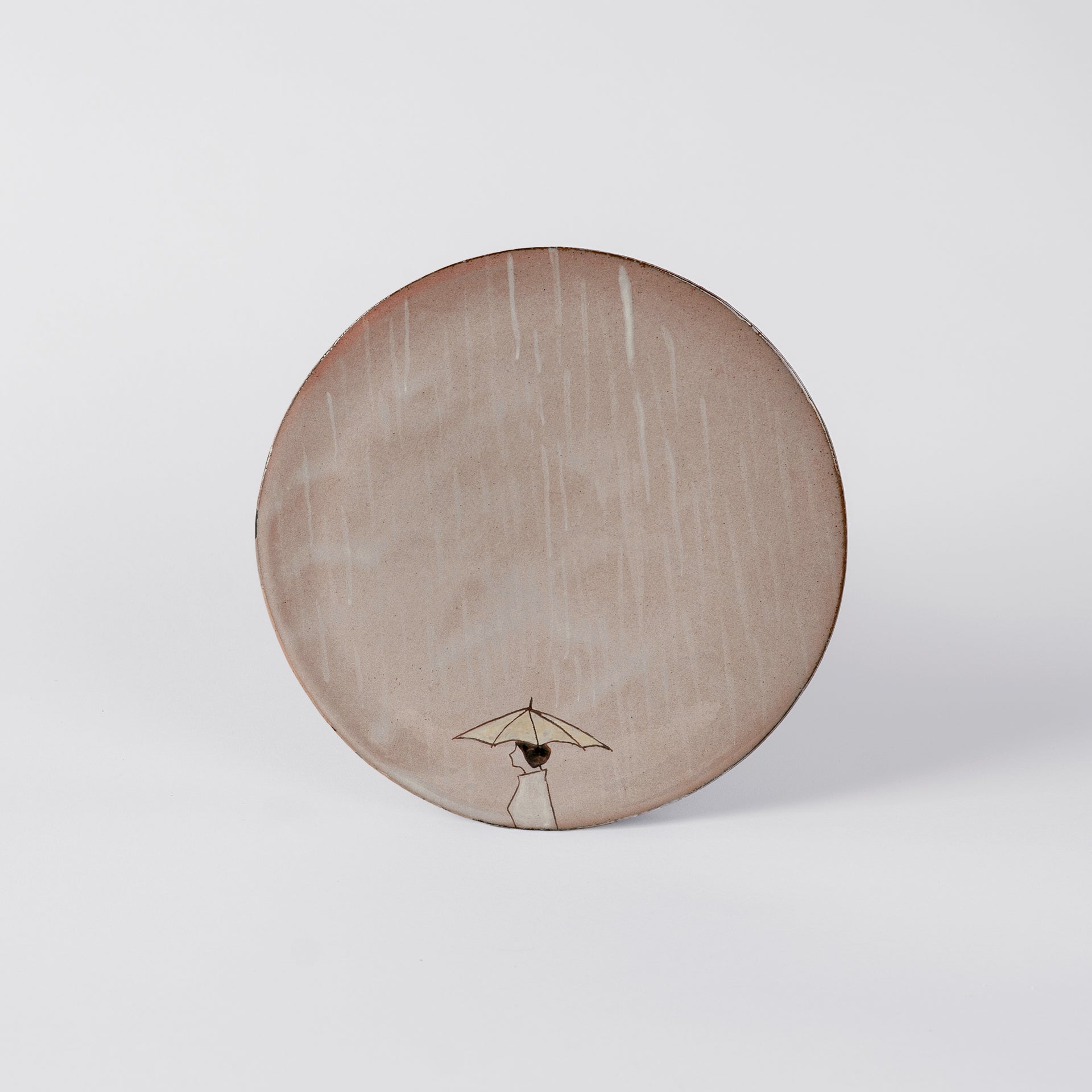 [ Mowan ] Hand-Painted Ceramic Plate 2 Colours