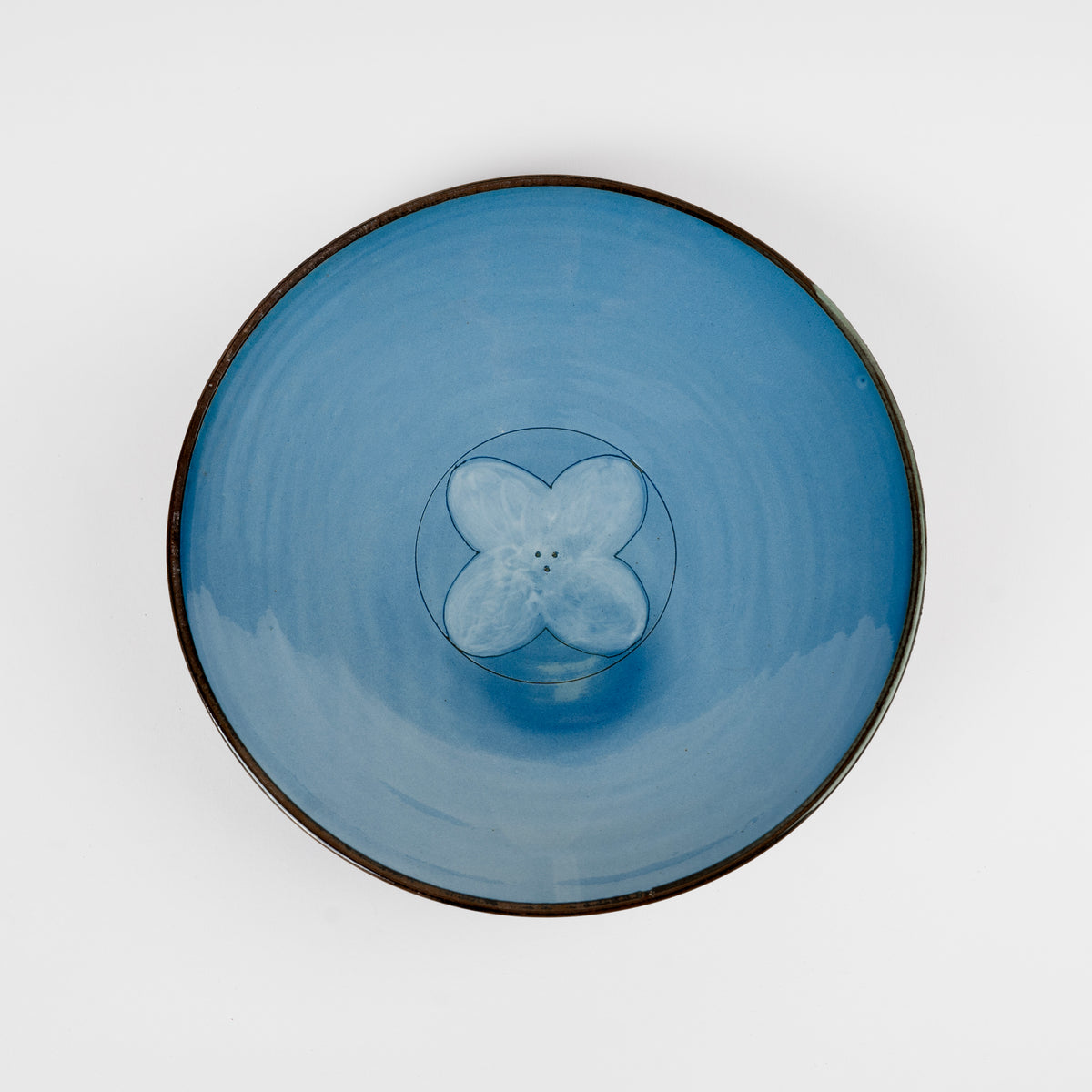 [ Mowan ] Hand-Painted Ceramic  Plate 3 Designs 24 cm
