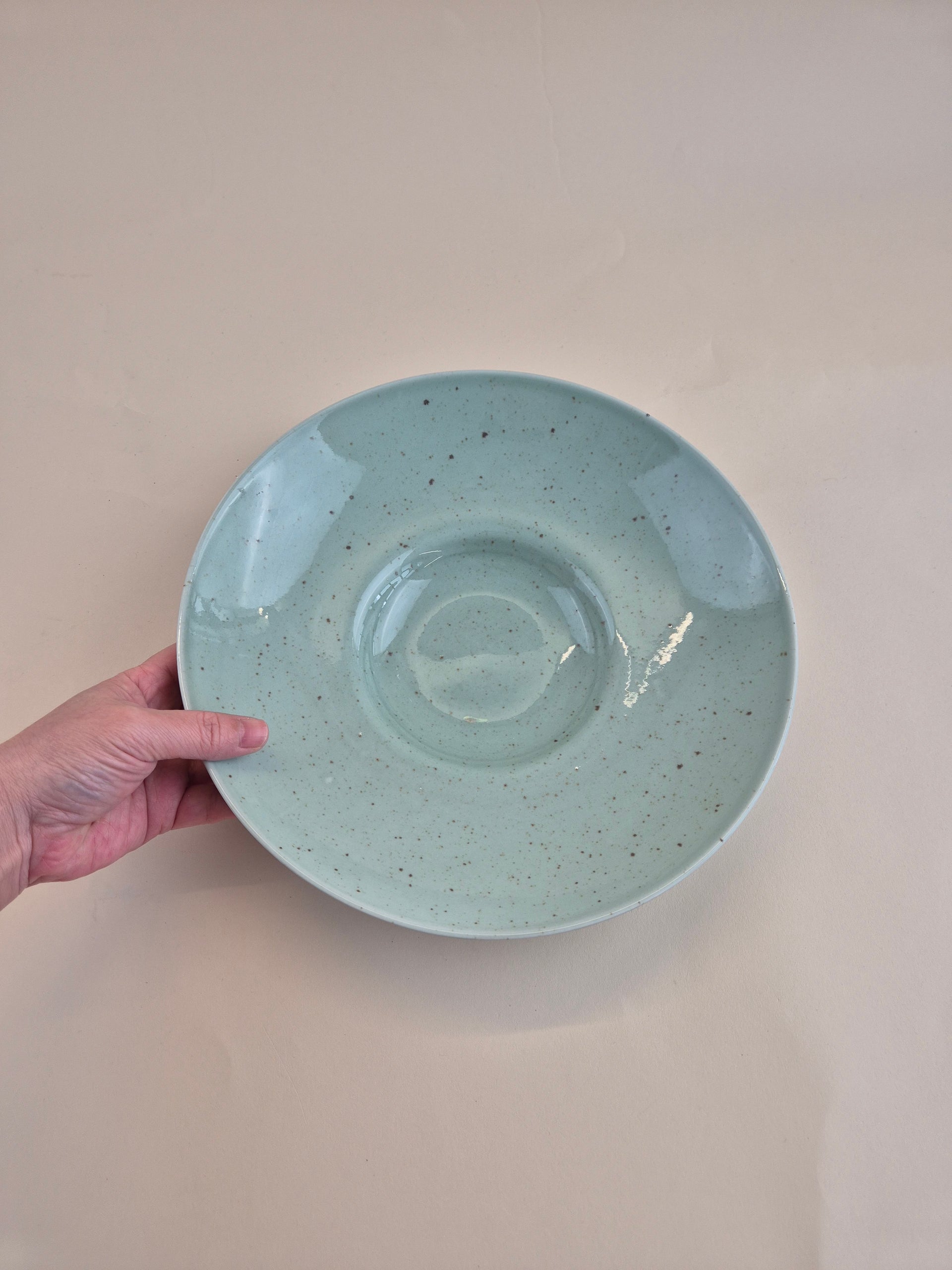 Mint Stoneware Plate 27.5cm