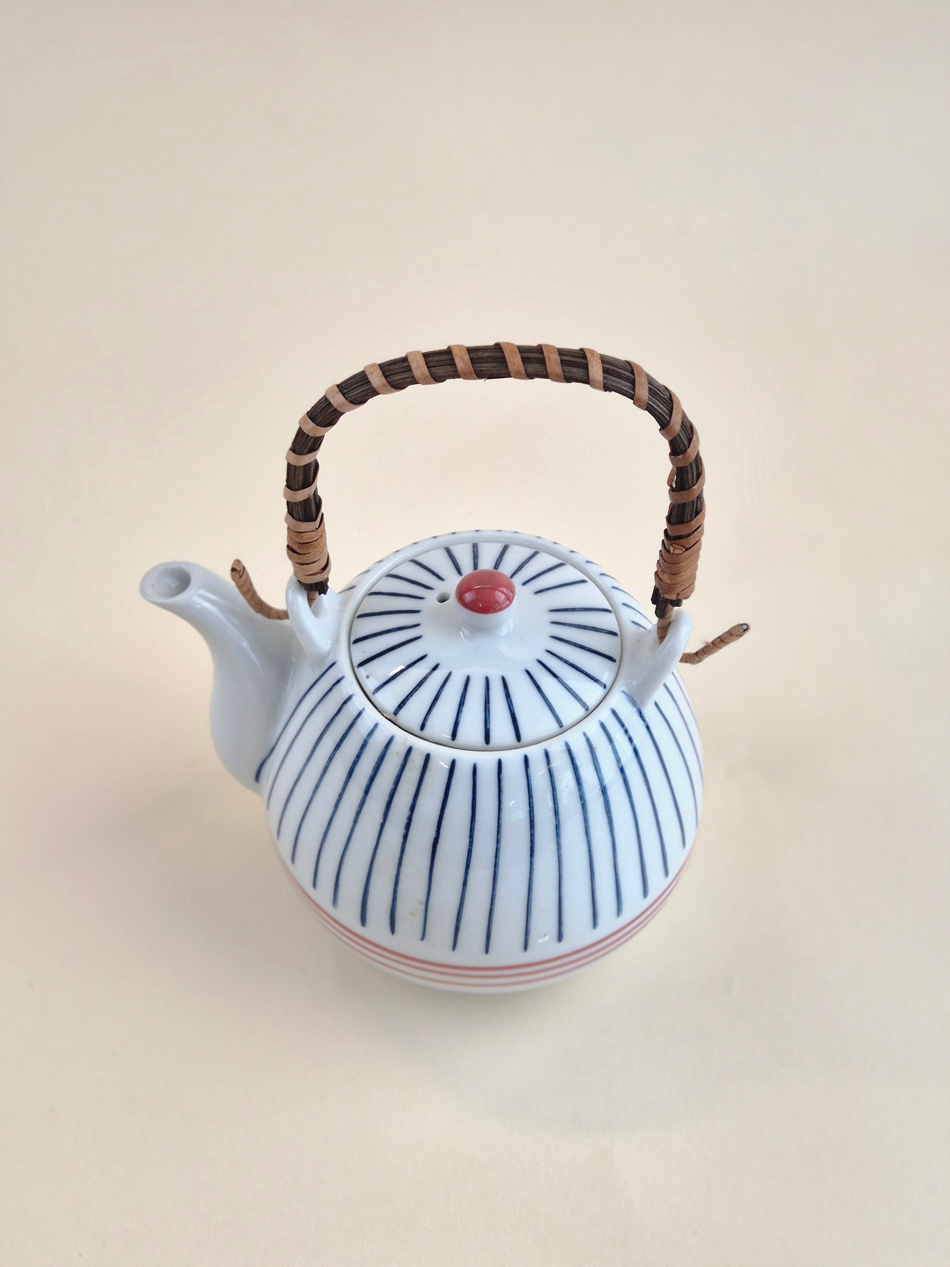 Haito Blue Stripe Teapot 700ml