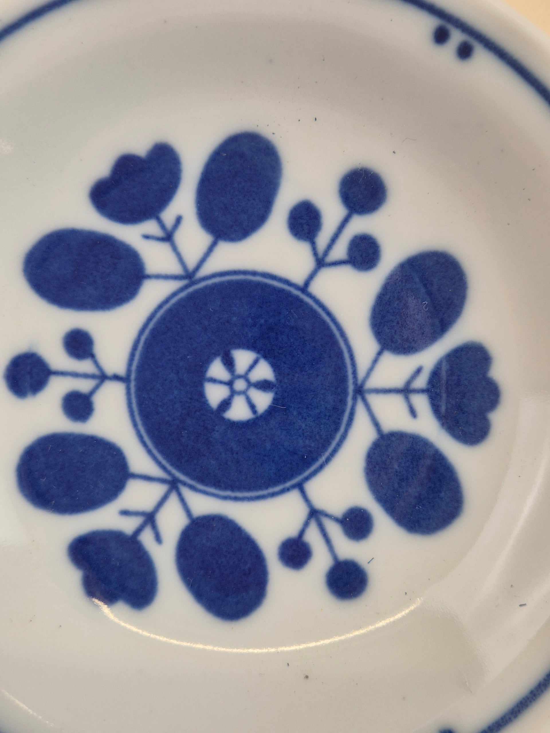 Japanese Style Mini Plate Flower 10cm